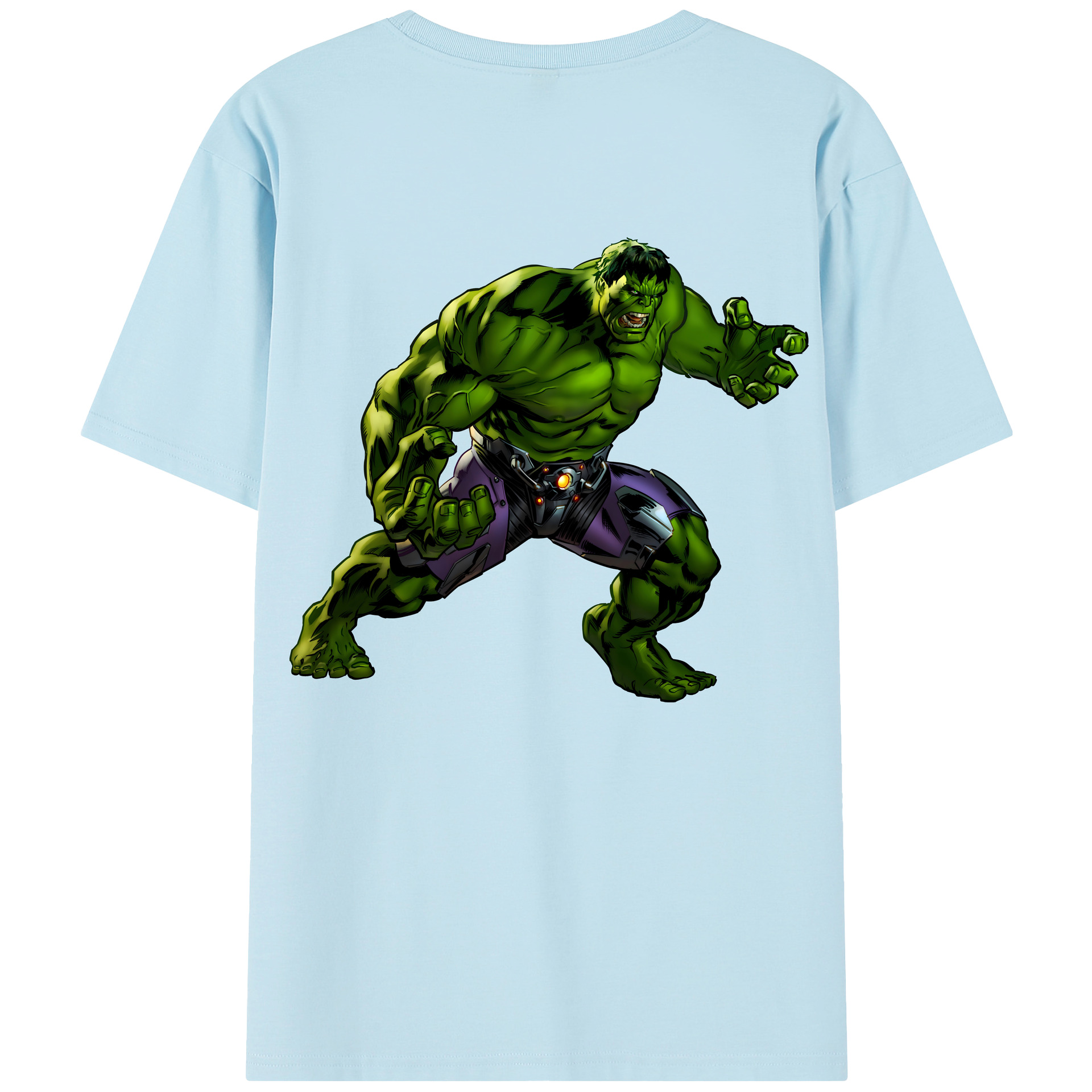 （画像用） アベンジャーズ The Avengers 綿100％半袖Tシャツ（背面プリント）